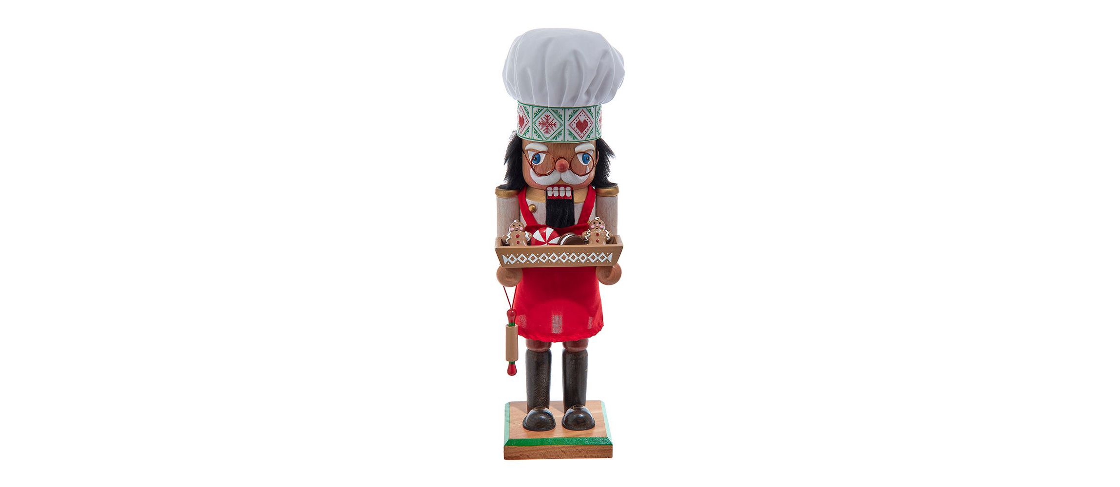 Kurt Adler 15-Inch Wooden Chef Nutcracker