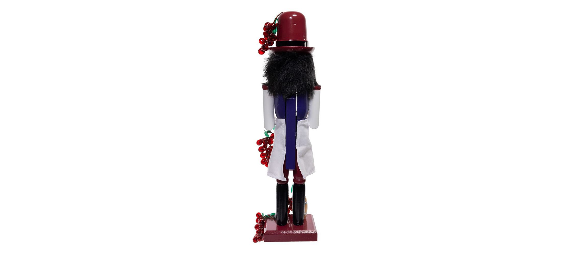 Kurt Adler 15-Inch Wooden Wine Nutcracker