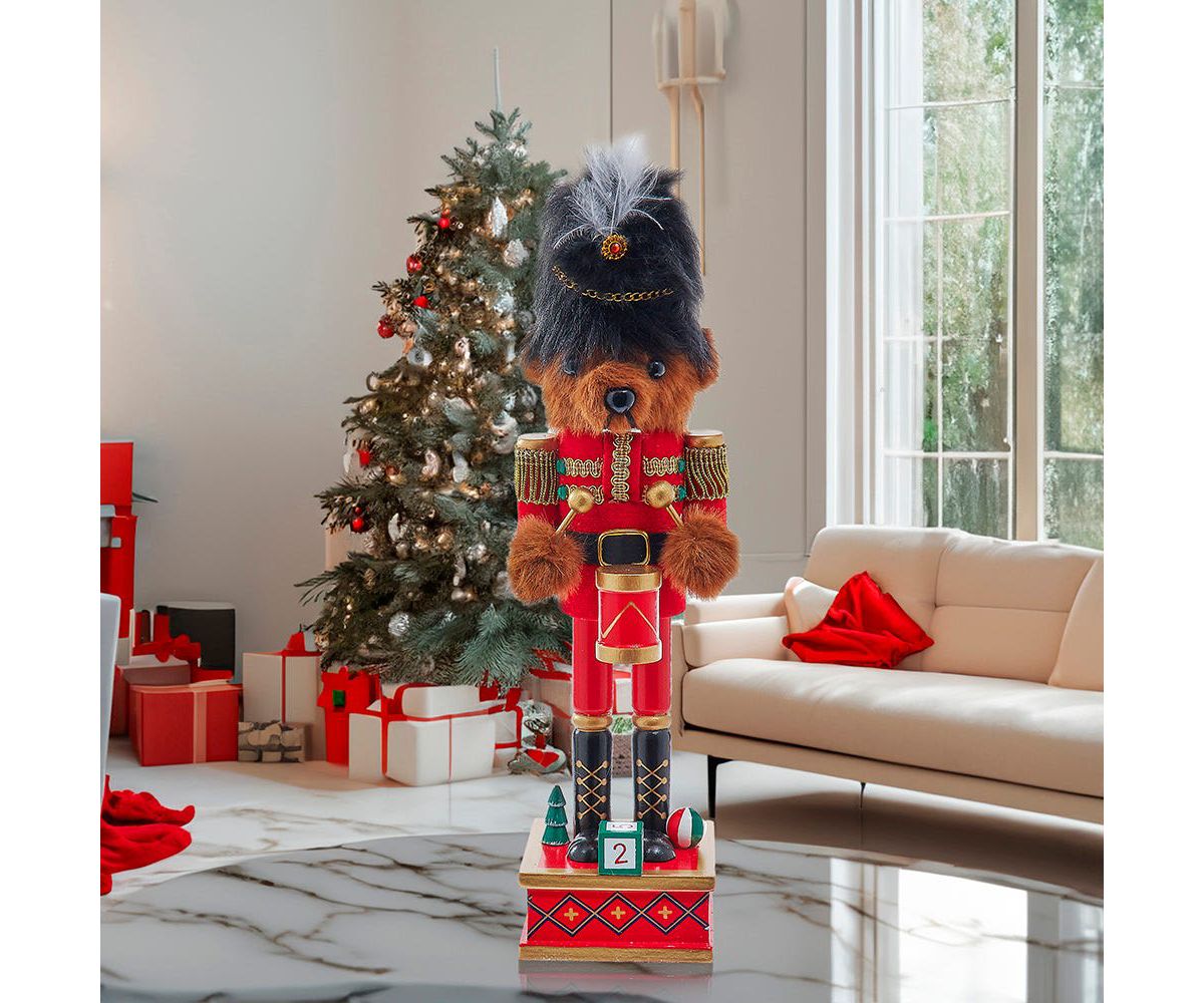 Kurt Adler 11-Inch Teddy Bear Nutcracker
