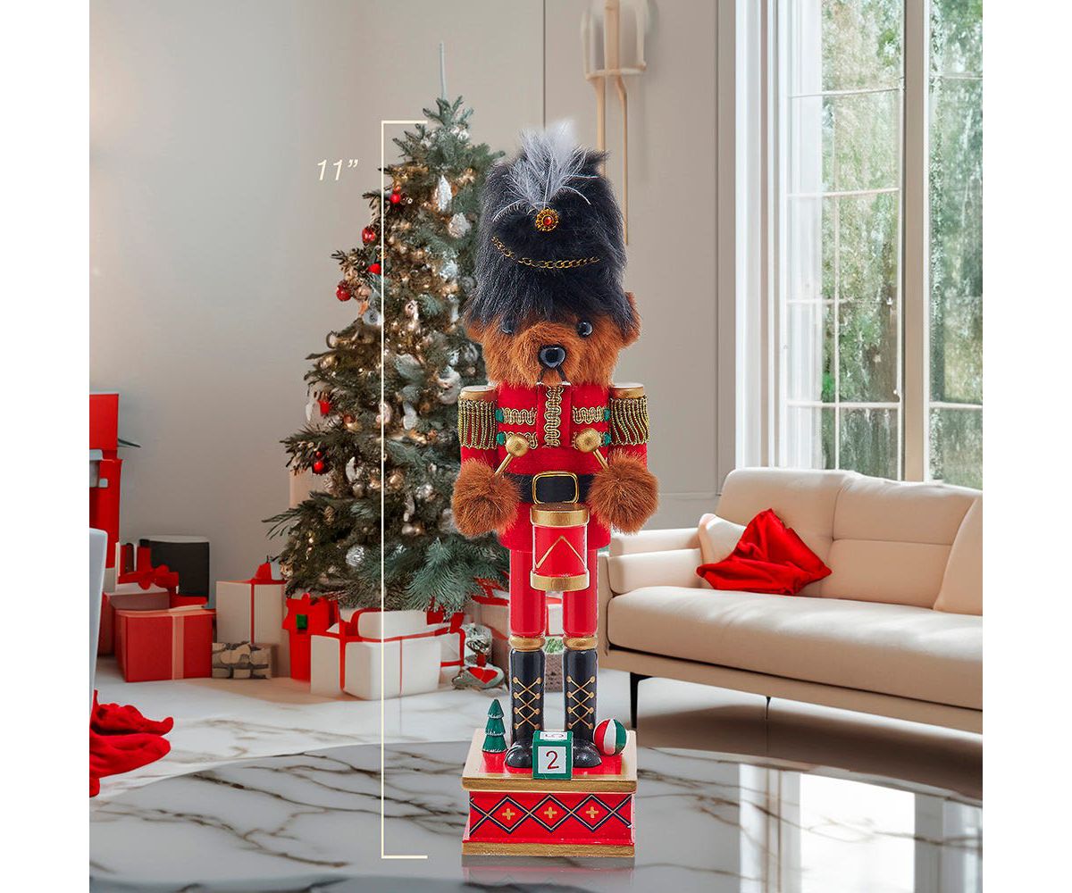 Kurt Adler 11-Inch Teddy Bear Nutcracker