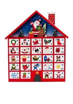 Kurt Adler Wooden Advent Calendar