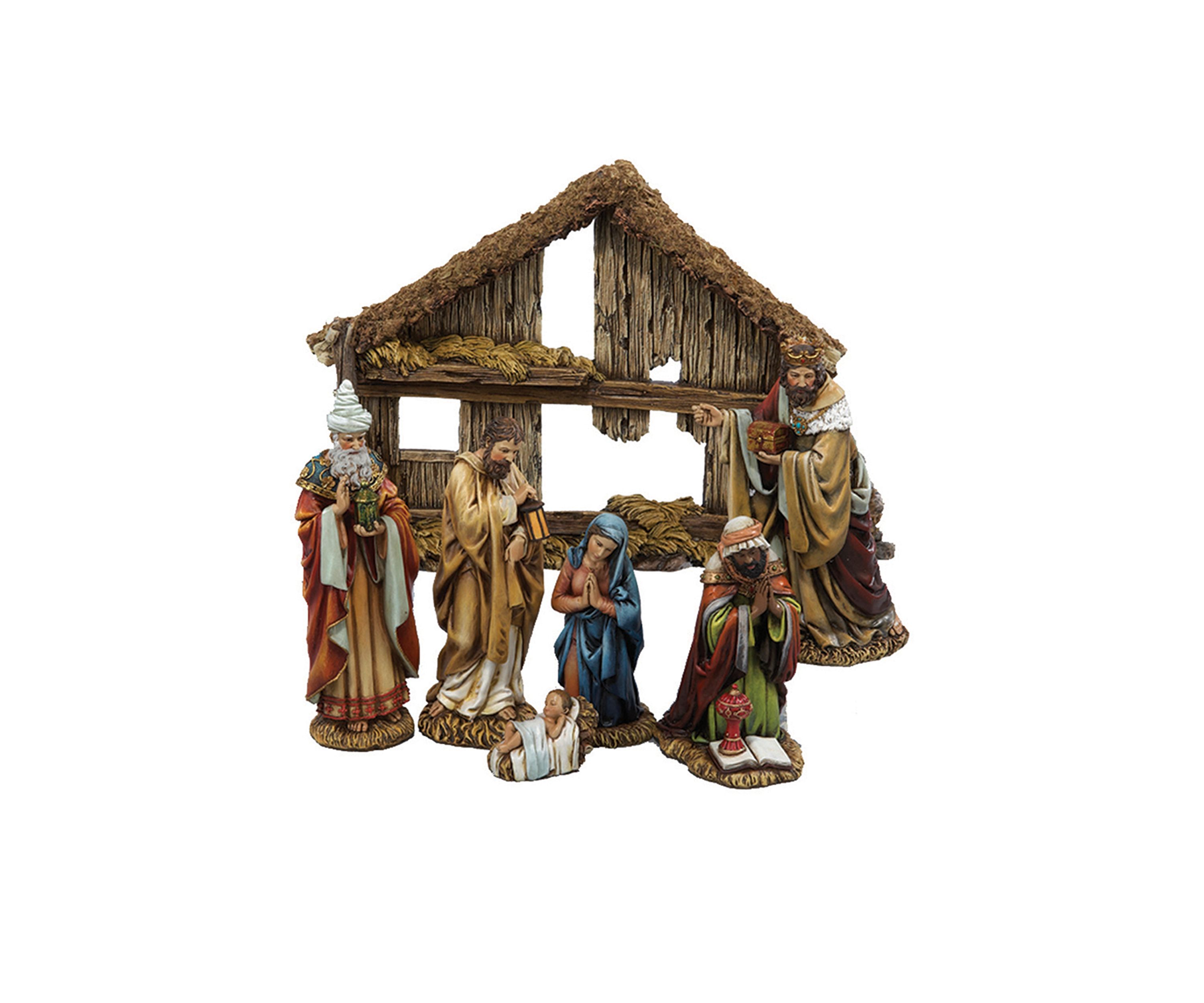 Resin Nativity Set