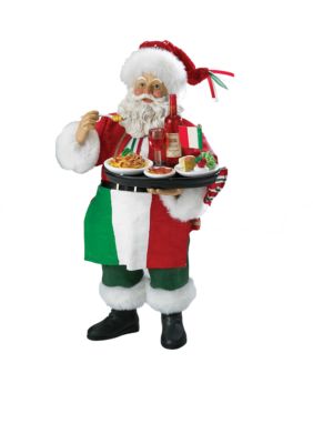 10.5" Musical Italian Santa