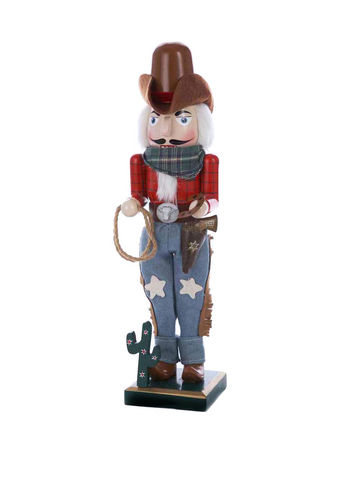 Wooden Cowboy Nutcracker