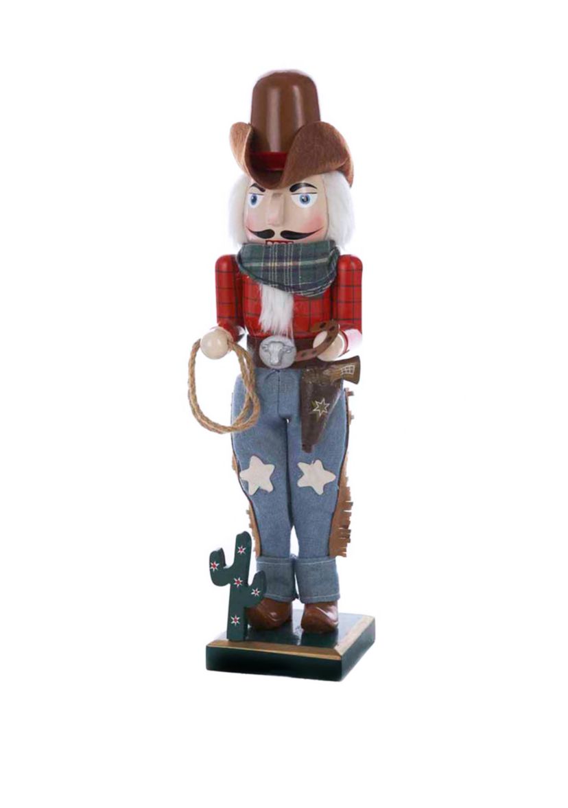 Wooden Cowboy Nutcracker