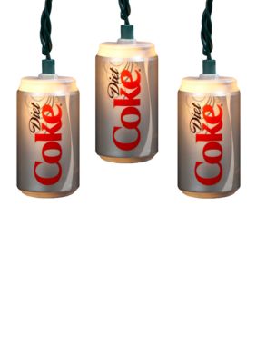 Kurt S. Adler 10-Light Diet Coke Can Light Set