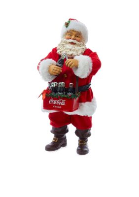 Santa Opening Coke Tablepiece