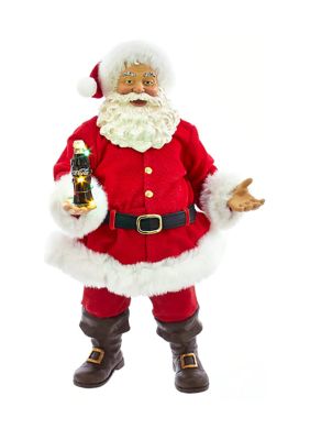 Coca-Cola® Santa with LED Bottle Table Piece