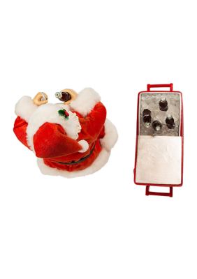 Coke Santa Cooler Set