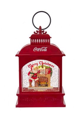 LED Coke Santa Lantern