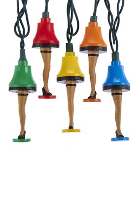 Kurt S. Adler Christmas Storyâ¢ Colorful Leg Lamp Light Set
