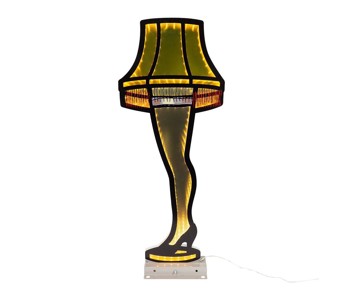 A Christmas Story 23.6-Inch Outdoor Leg Lamp Infinity Light