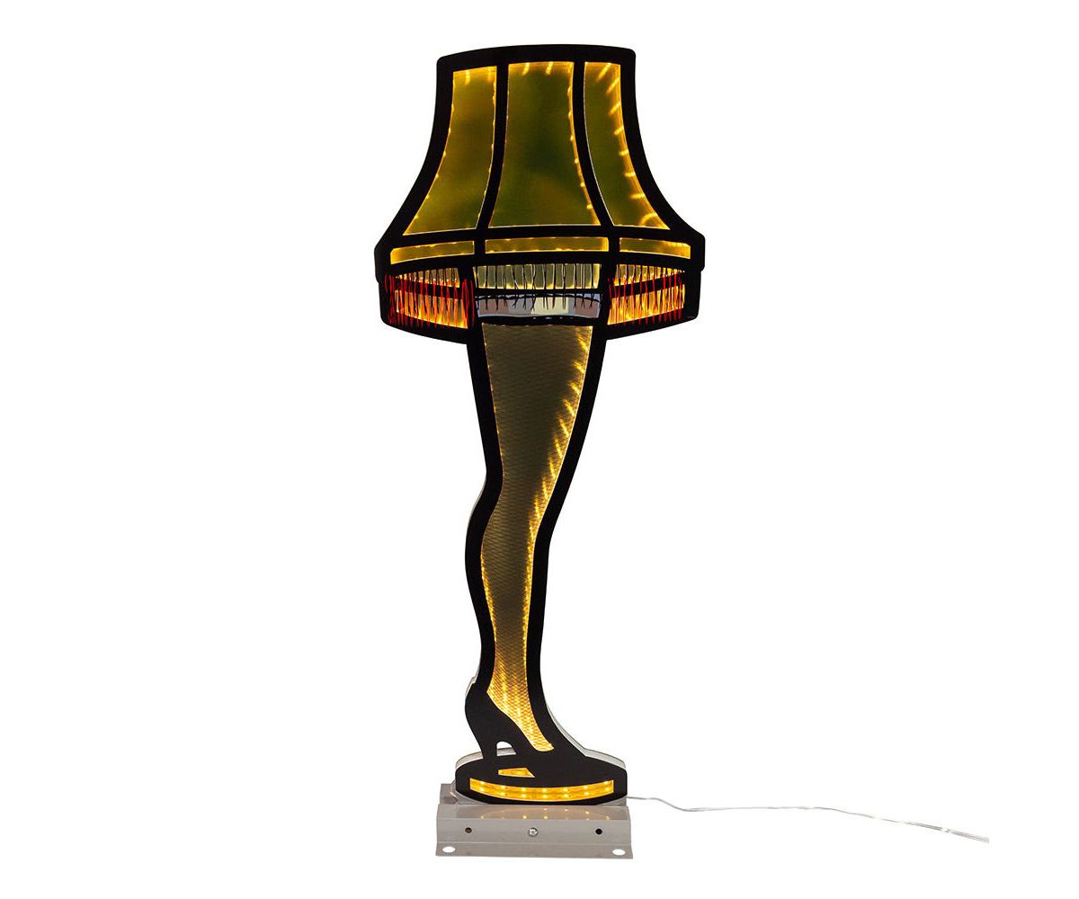A Christmas Story 23.6-Inch Outdoor Leg Lamp Infinity Light