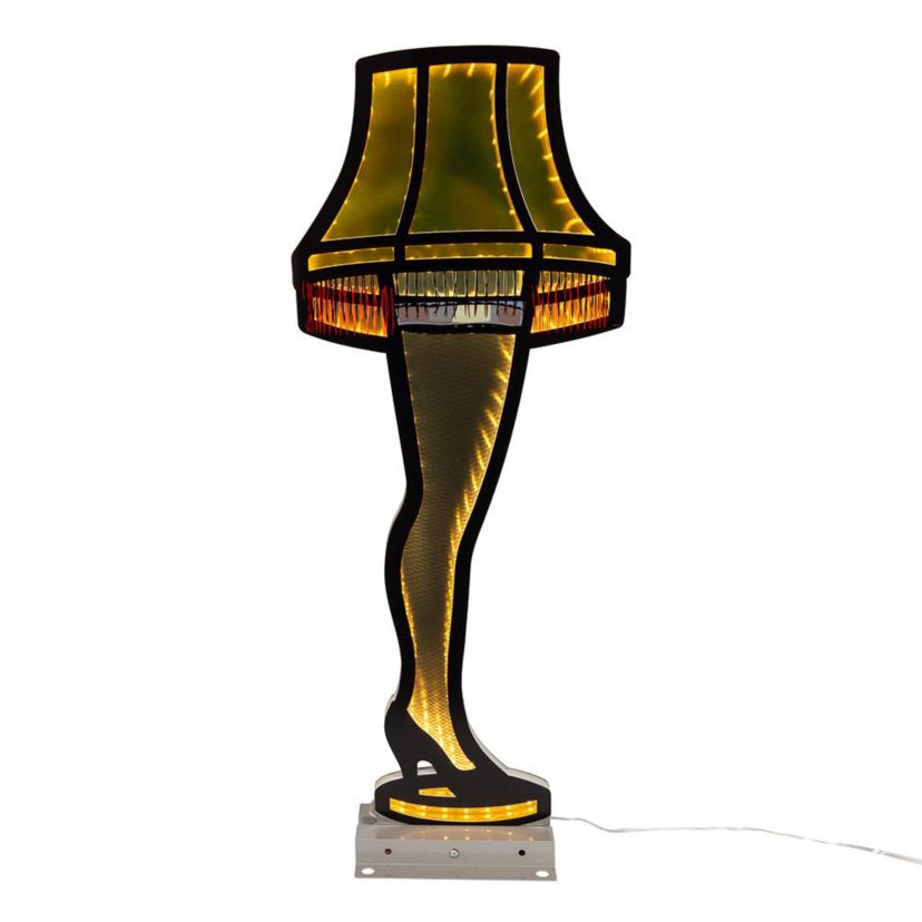 A Christmas Story 23.6-Inch Outdoor Leg Lamp Infinity Light