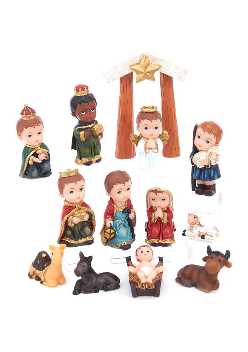 Childrens Nativity - 13 Piece Set
