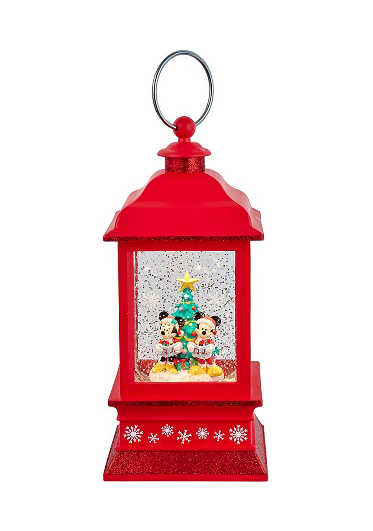 9-Inch Battery-Operated Disney© Mickey and Minnie Spinning Musical Light-Up Lantern