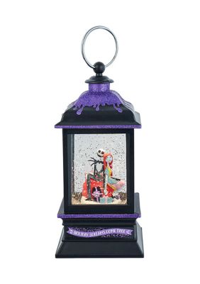 9-Inch Battery-Operated Disney© Nightmare Before Christmas Jack and Sally Spinning Musical Light-Up Lantern