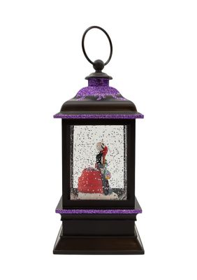 9-Inch Battery-Operated Disney© Nightmare Before Christmas Jack and Sally Spinning Musical Light-Up Lantern