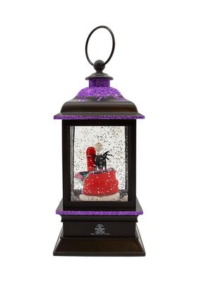 9-Inch Battery-Operated Disney© Nightmare Before Christmas Jack and Sally Spinning Musical Light-Up Lantern