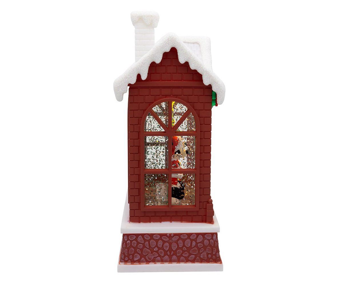 Kurt Adler 7.5-Inch Disney Battery Operated Light-Up Mickey Santa Lantern