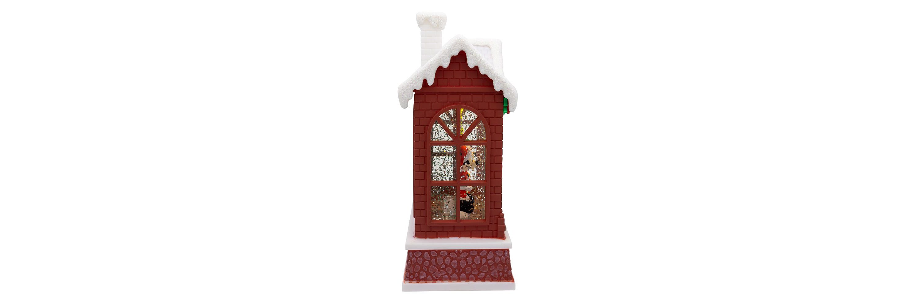 Kurt Adler 7.5-Inch Disney Battery Operated Light-Up Mickey Santa Lantern