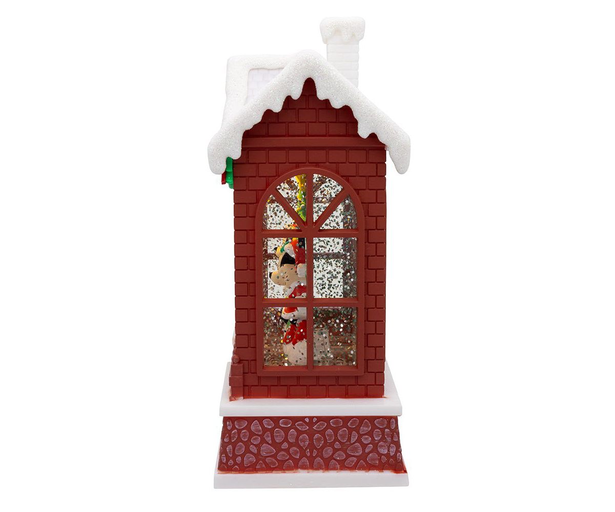 Kurt Adler 7.5-Inch Disney Battery Operated Light-Up Mickey Santa Lantern