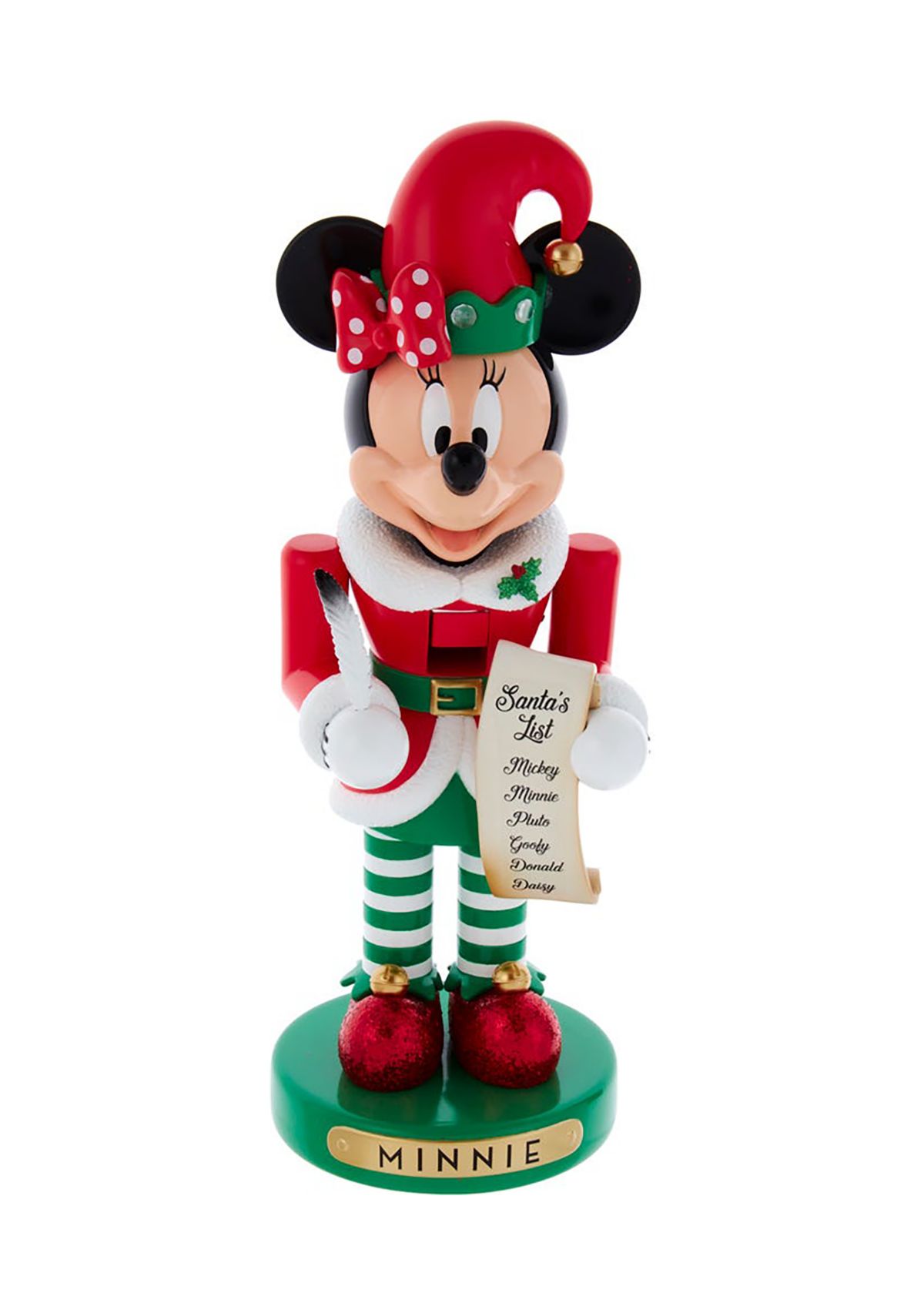 Minnie Elf Nutcracker