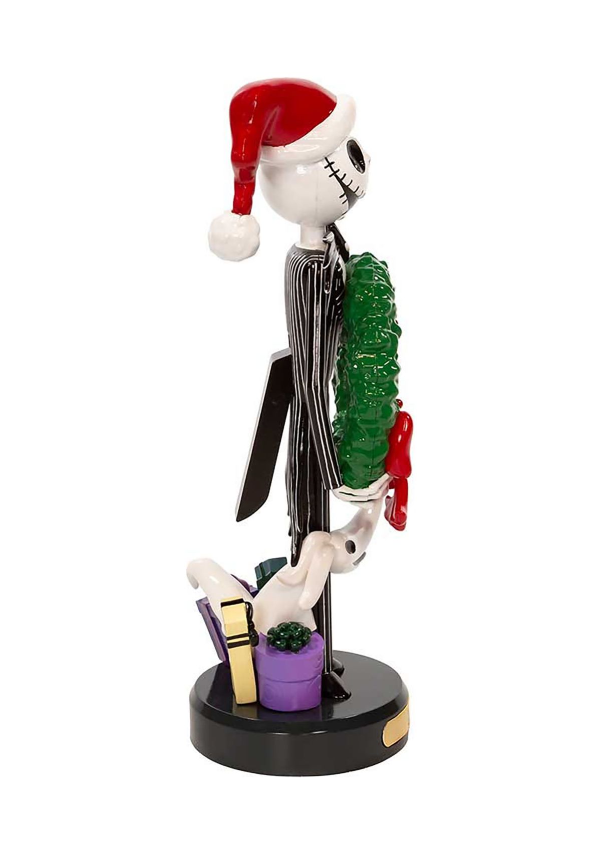 10-Inch Disney© Nightmare Before Christmas Jack Skellington With Wreath Nutcracker