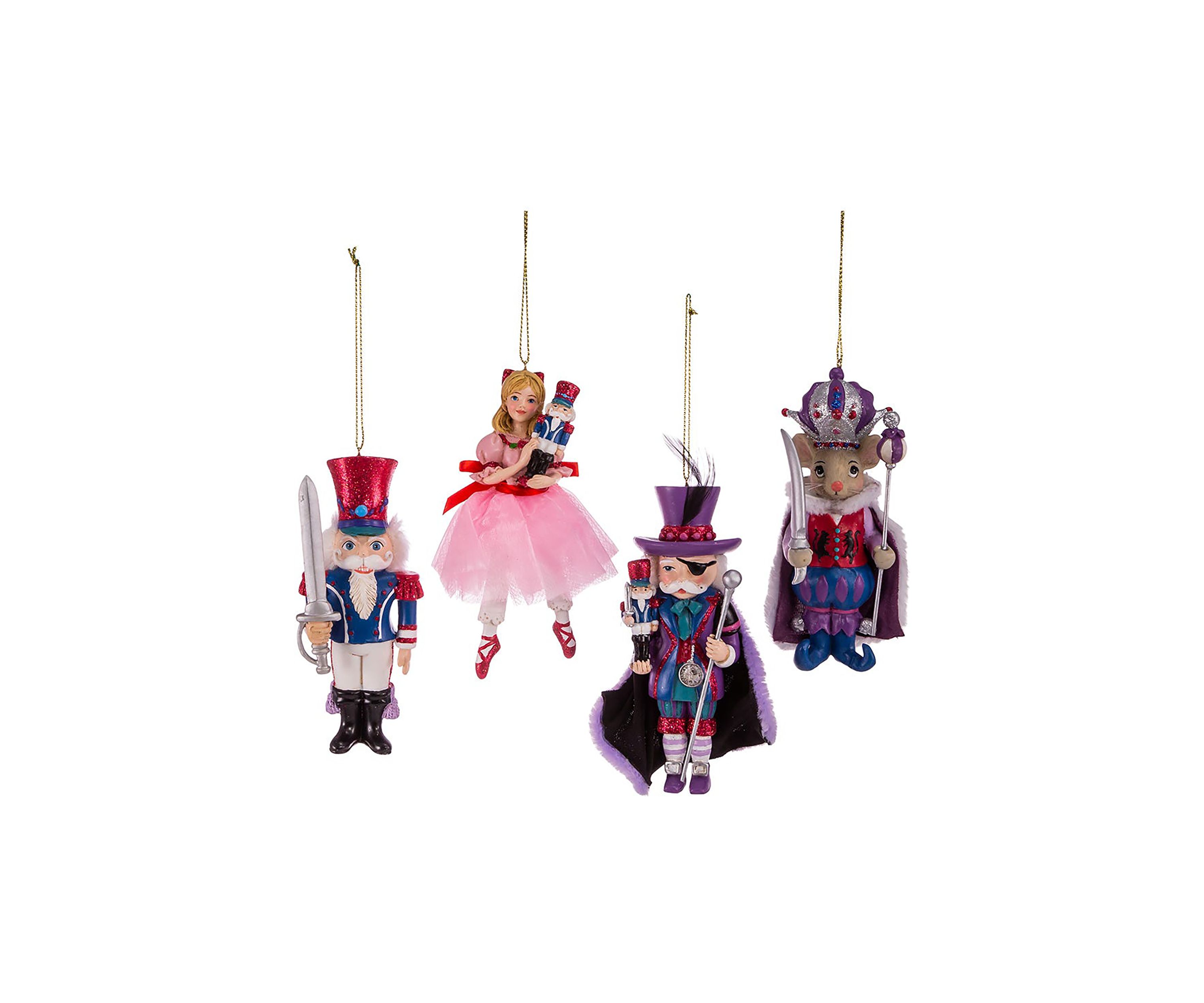 Nutcracker Ornament Set
