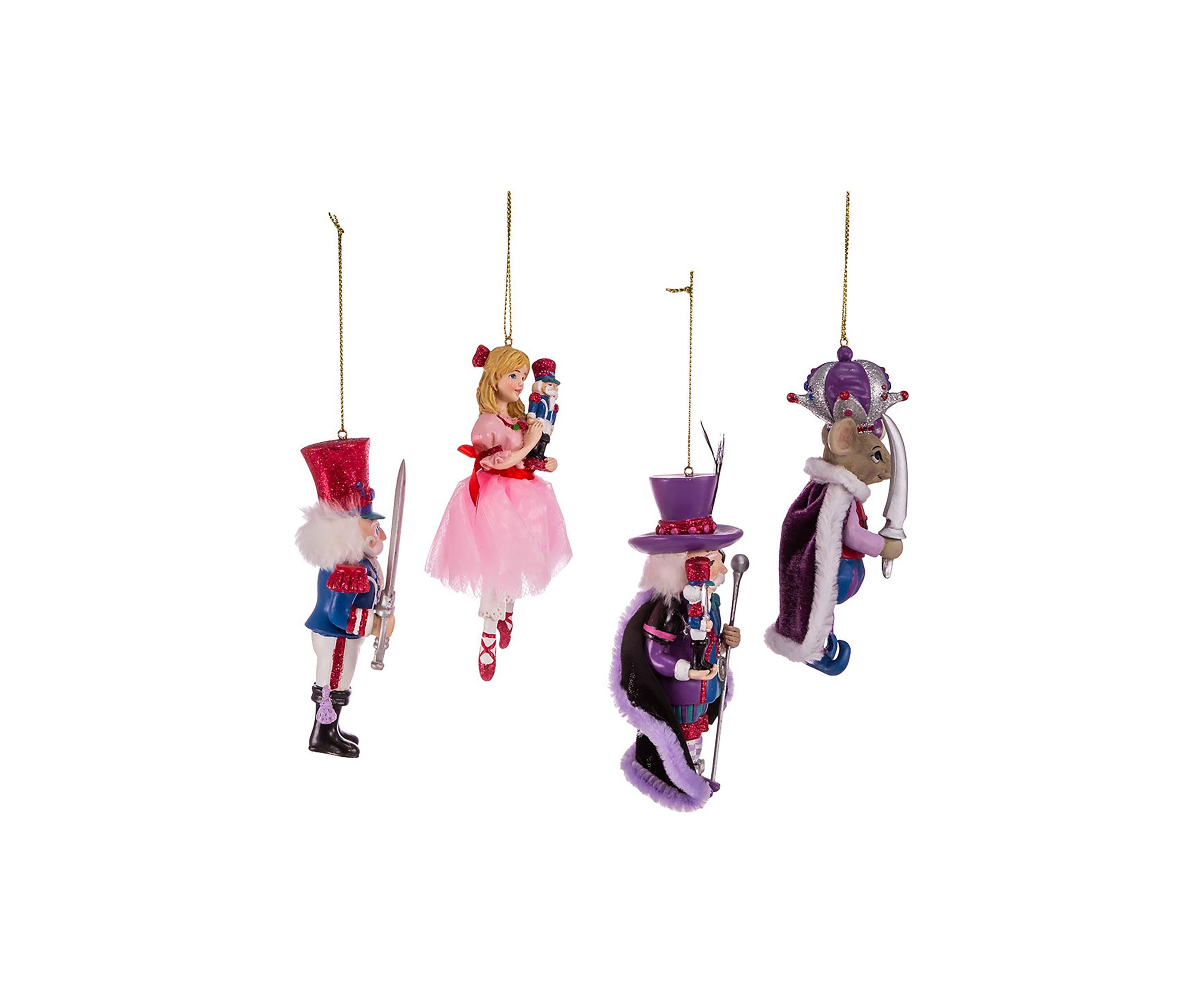 Nutcracker Ornament Set
