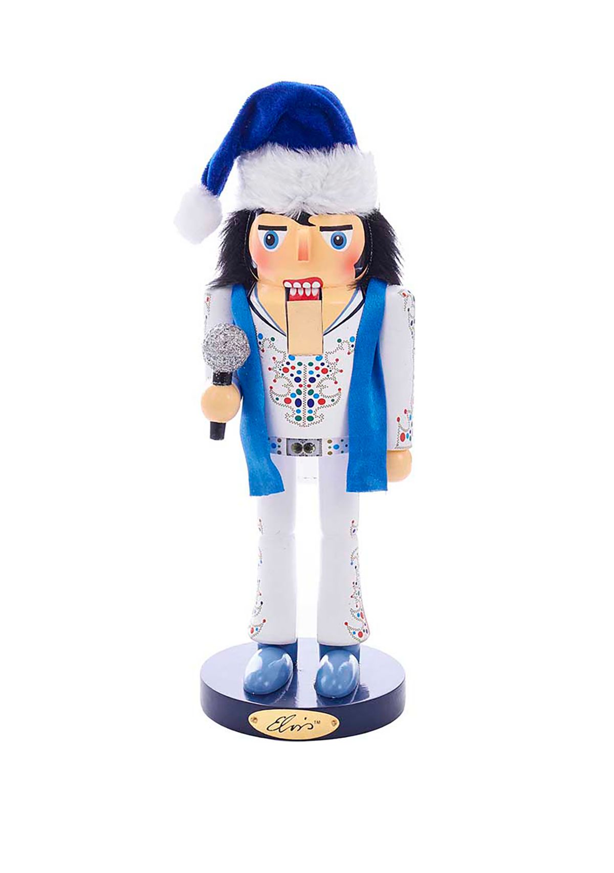 11" Elvis King of Spades Nutcracker