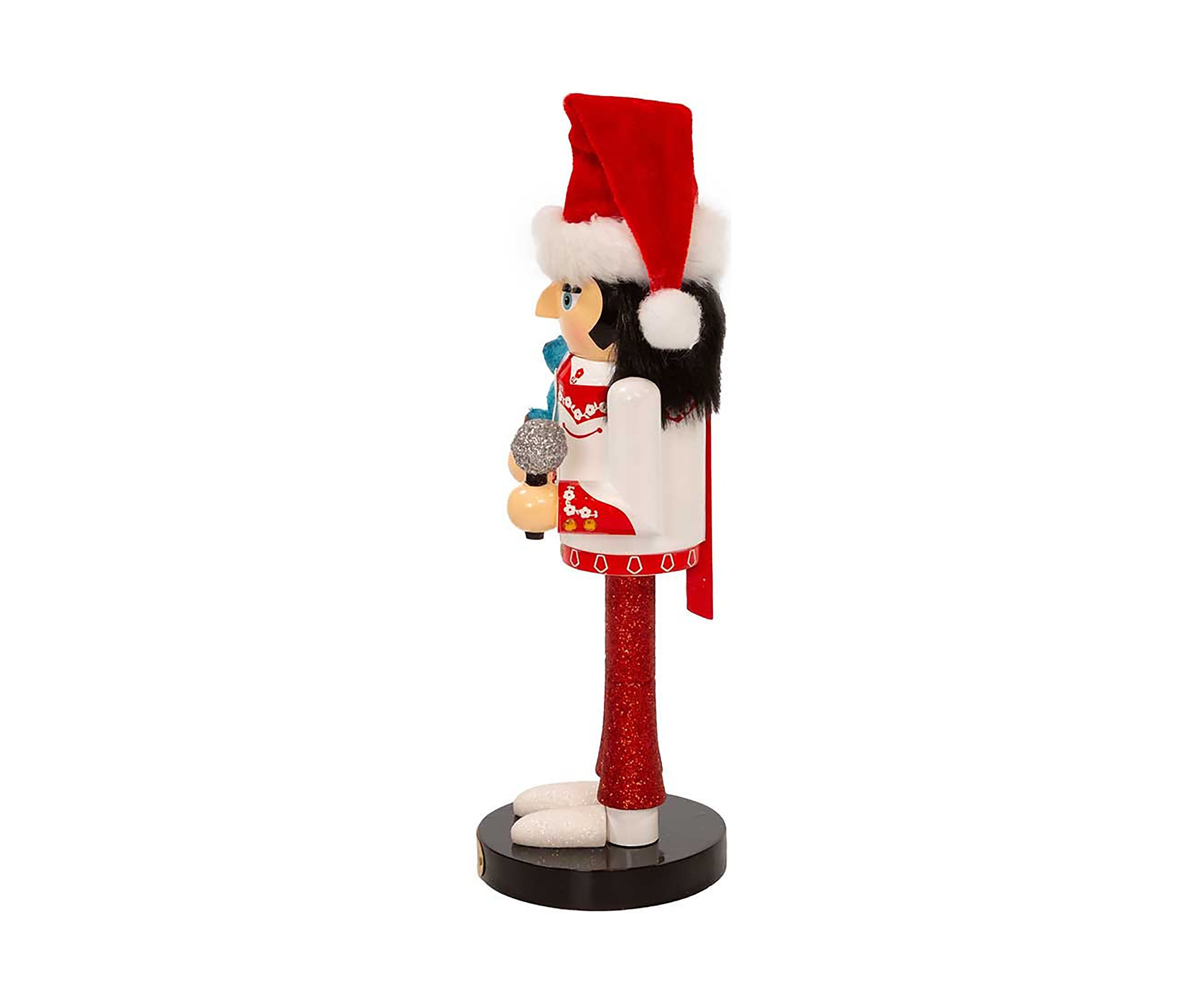 10-Inch Elvis Presley® With Teddy Bear Nutcracker