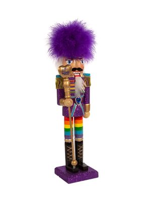 15-Inch Wooden Gay Pride Nutcracker