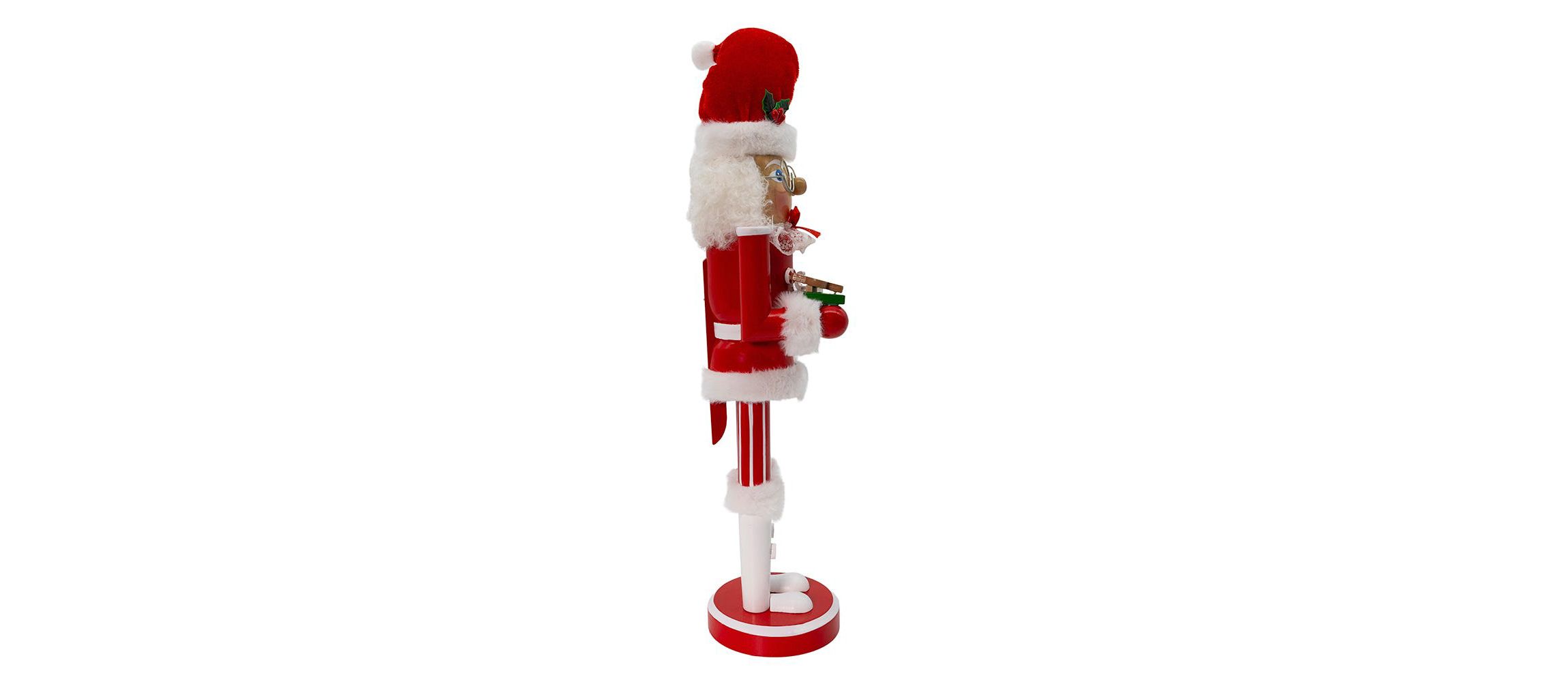 Kurt Adler 15-Inch Wooden Mrs. Claus Nutcracker