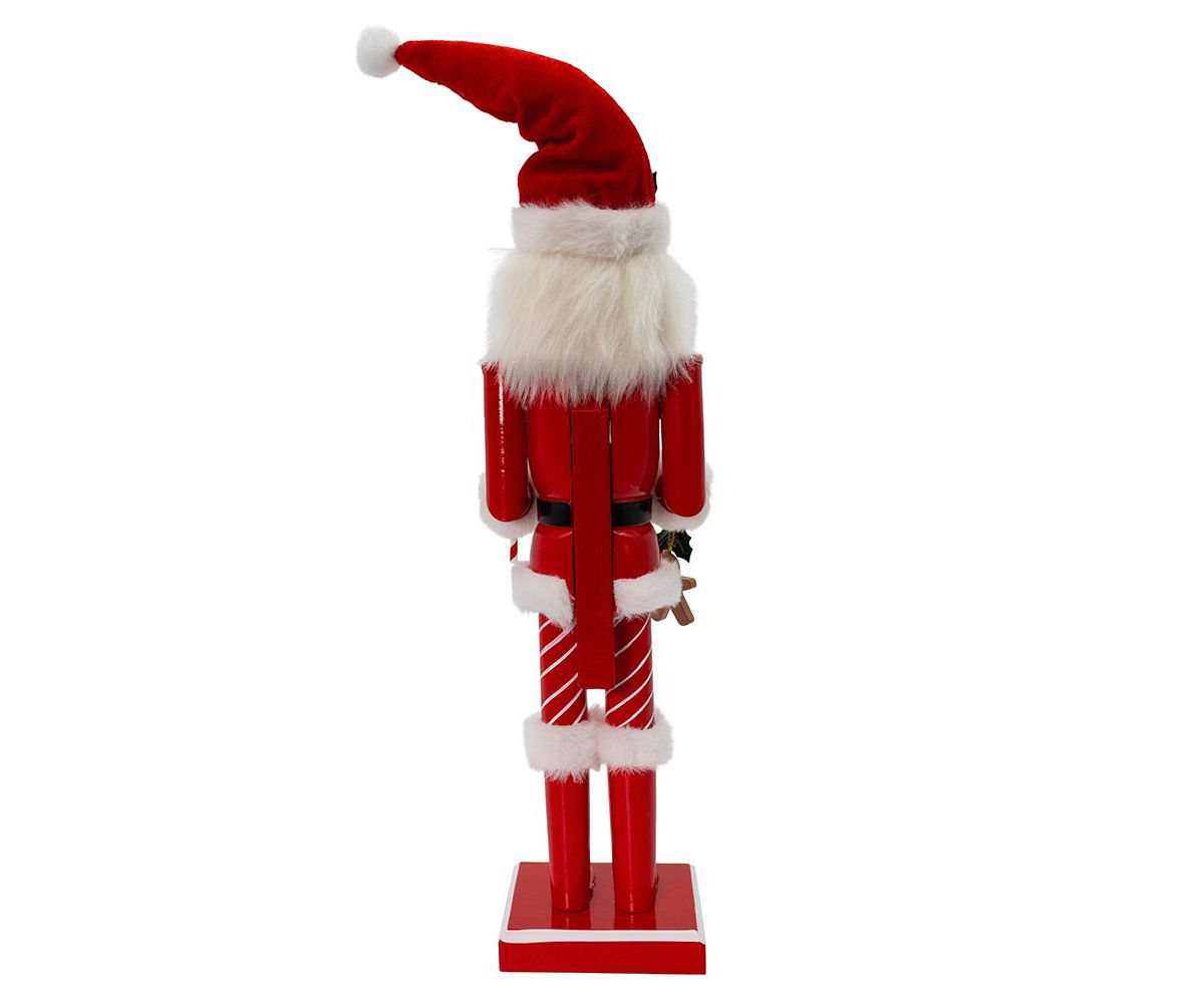 Kurt Adler 15-Inch Wooden Santa Claus Nutcracker