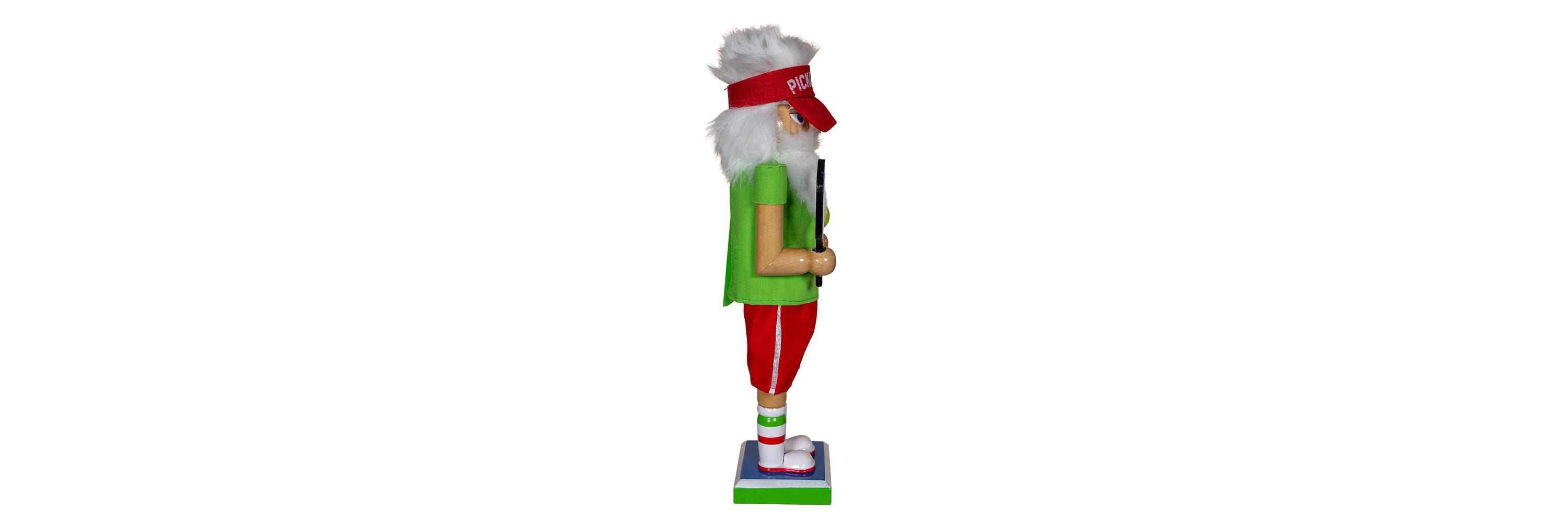 Kurt Adler 12-Inch Wooden Pickleball Nutcracker