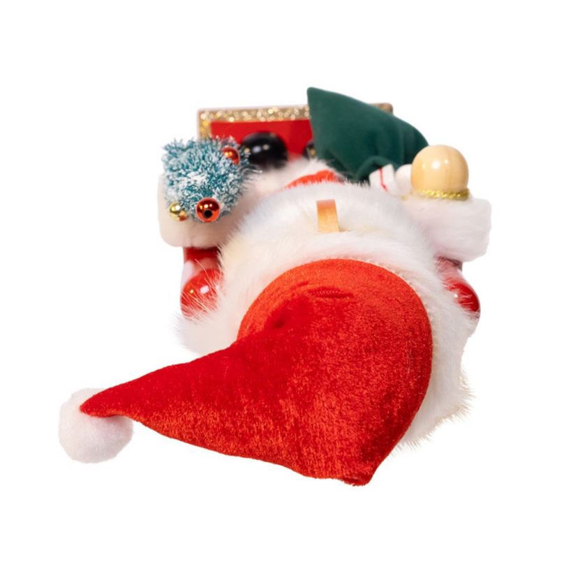 15-Inch Santa With Gifts and Tree Nutcracker