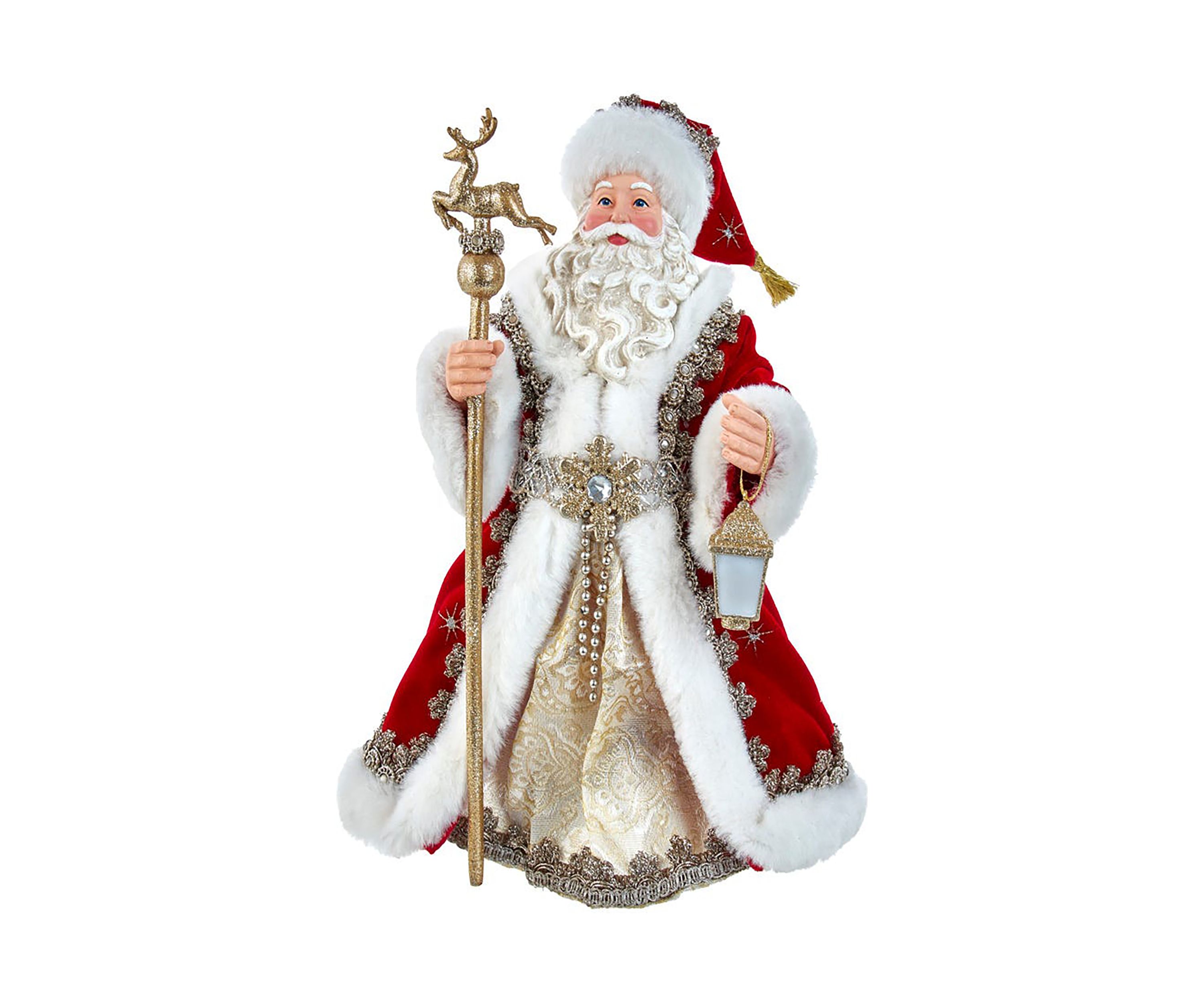 Red Santa Tablepiece