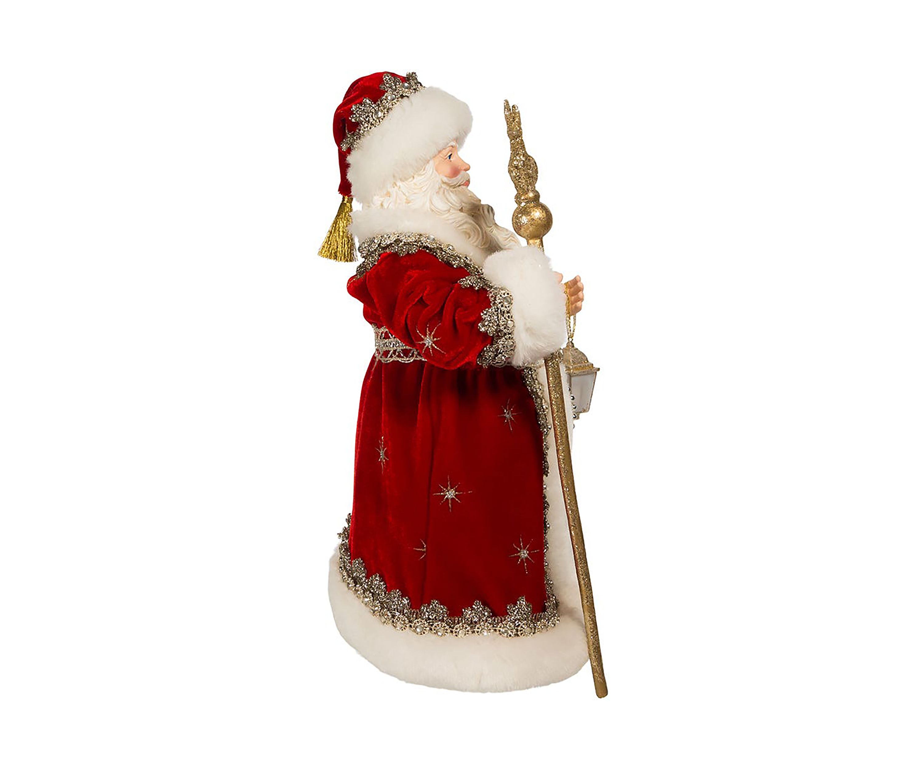 Red Santa Tablepiece