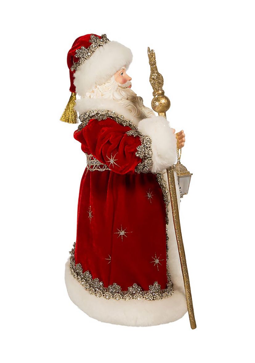 Red Santa Tablepiece