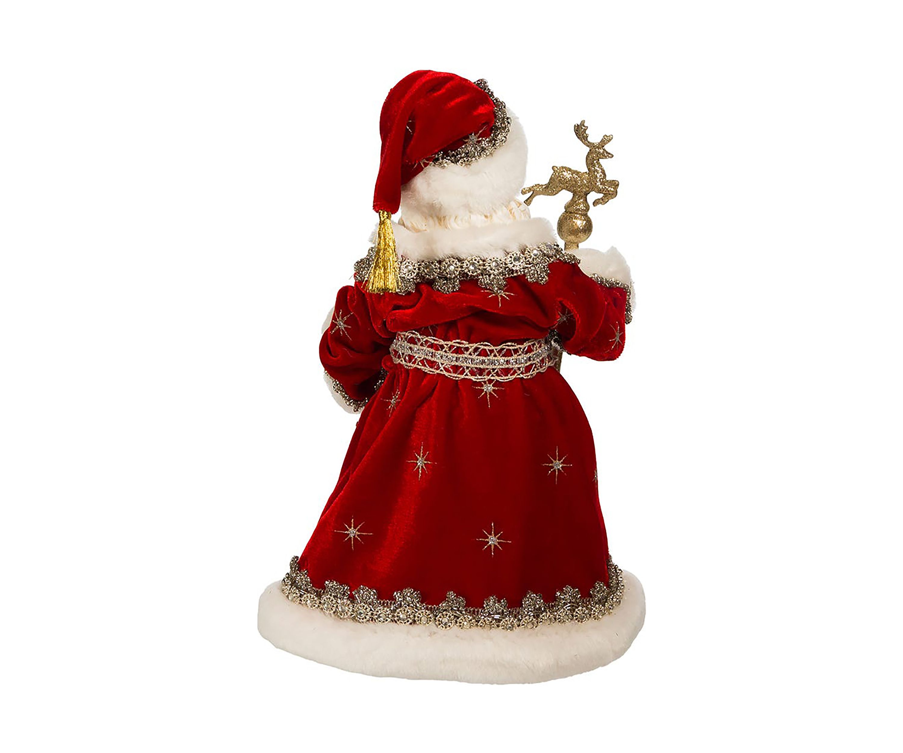 Red Santa Tablepiece