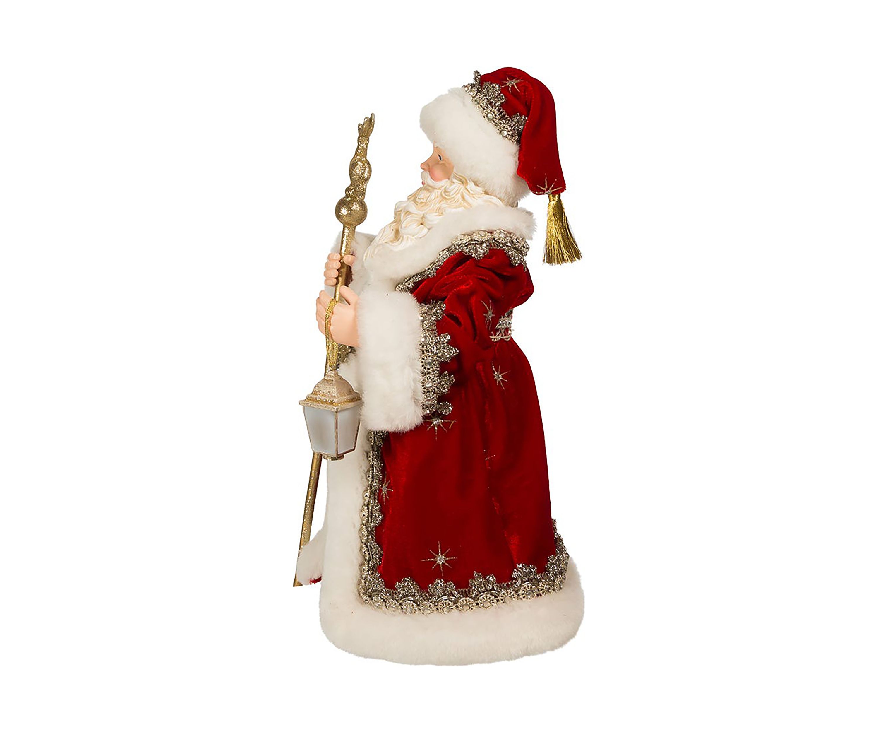 Red Santa Tablepiece