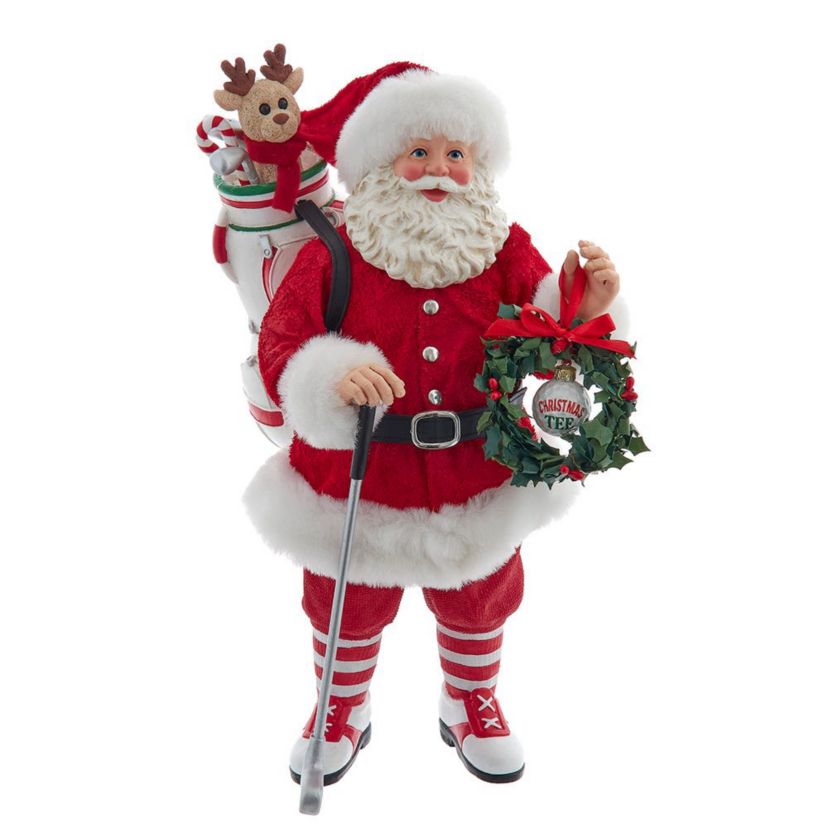 10.5-Inch Fabriché Golf Santa