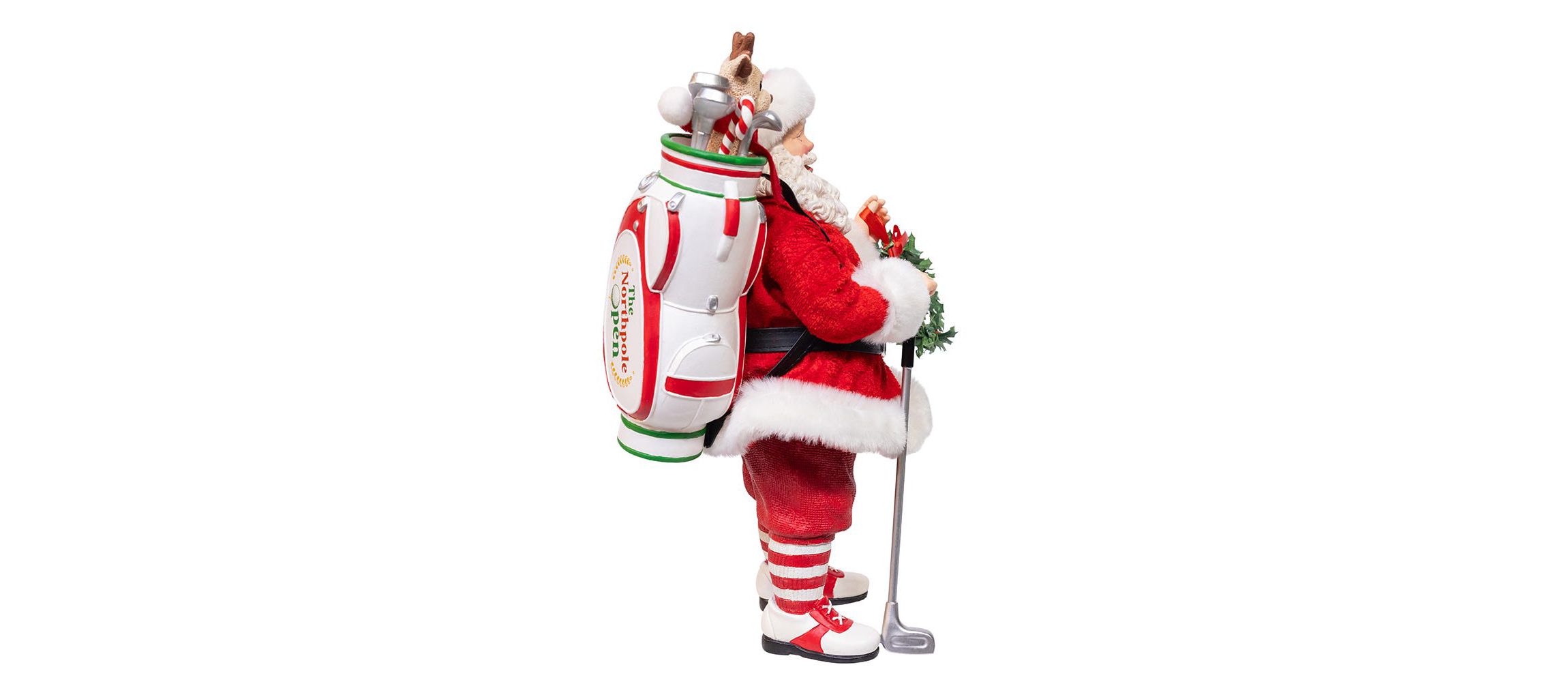 10.5-Inch Fabriché Golf Santa