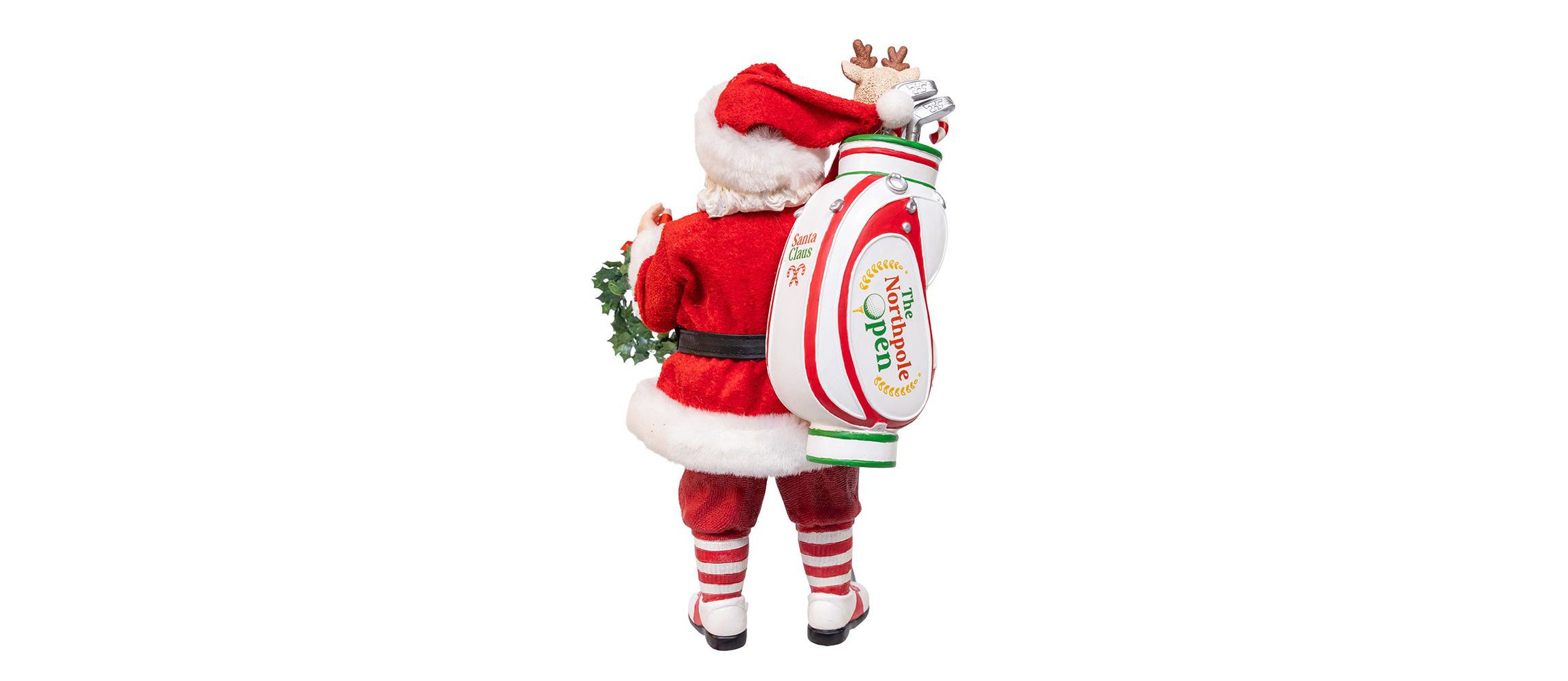 10.5-Inch Fabriché Golf Santa