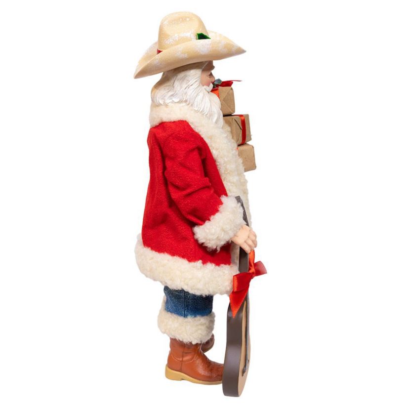 11-Inch Fabriché Western Santa with Guitar