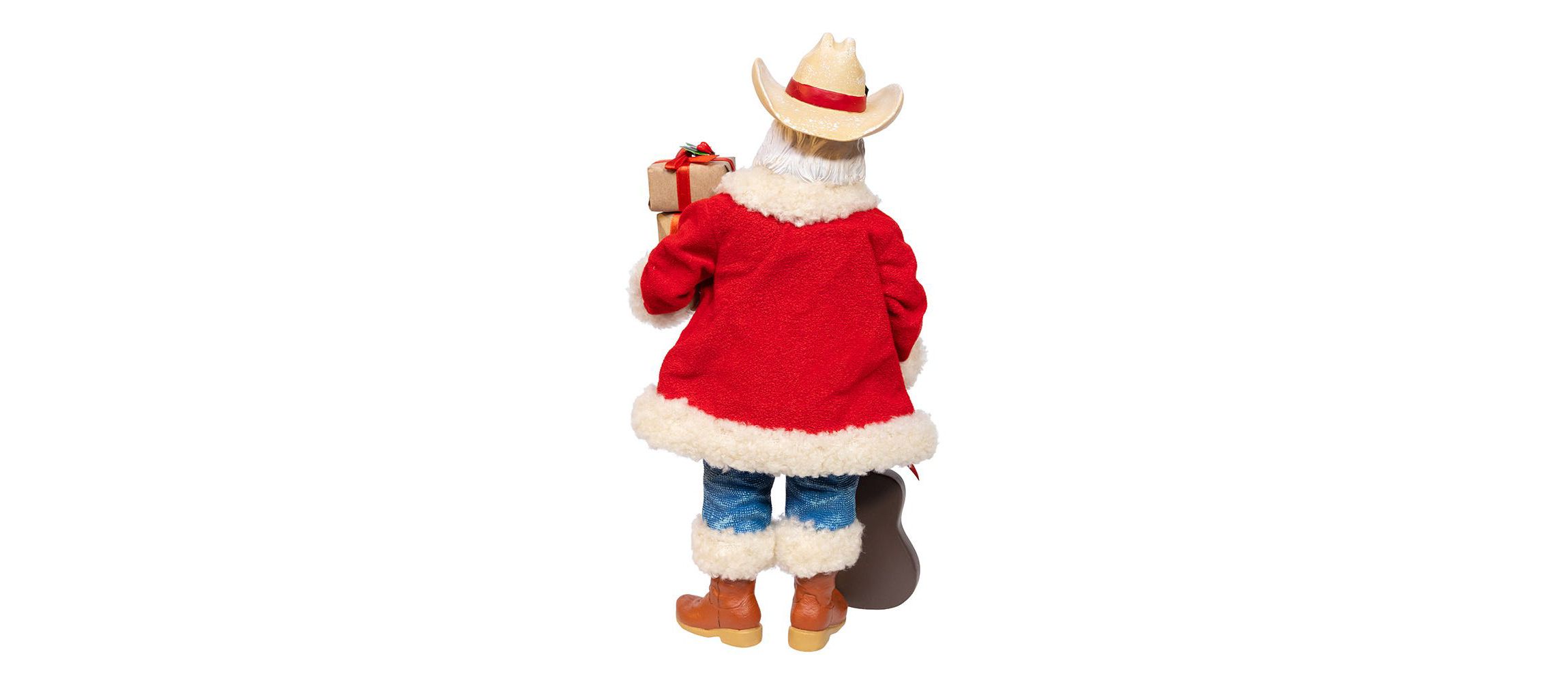 11-Inch Fabriché Western Santa with Guitar
