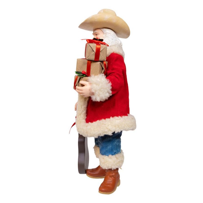 11-Inch Fabriché Western Santa with Guitar