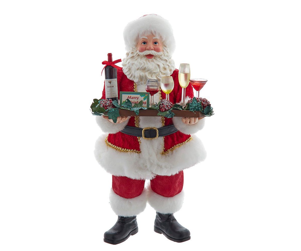 10.5-Inch Fabriché Wine Santa