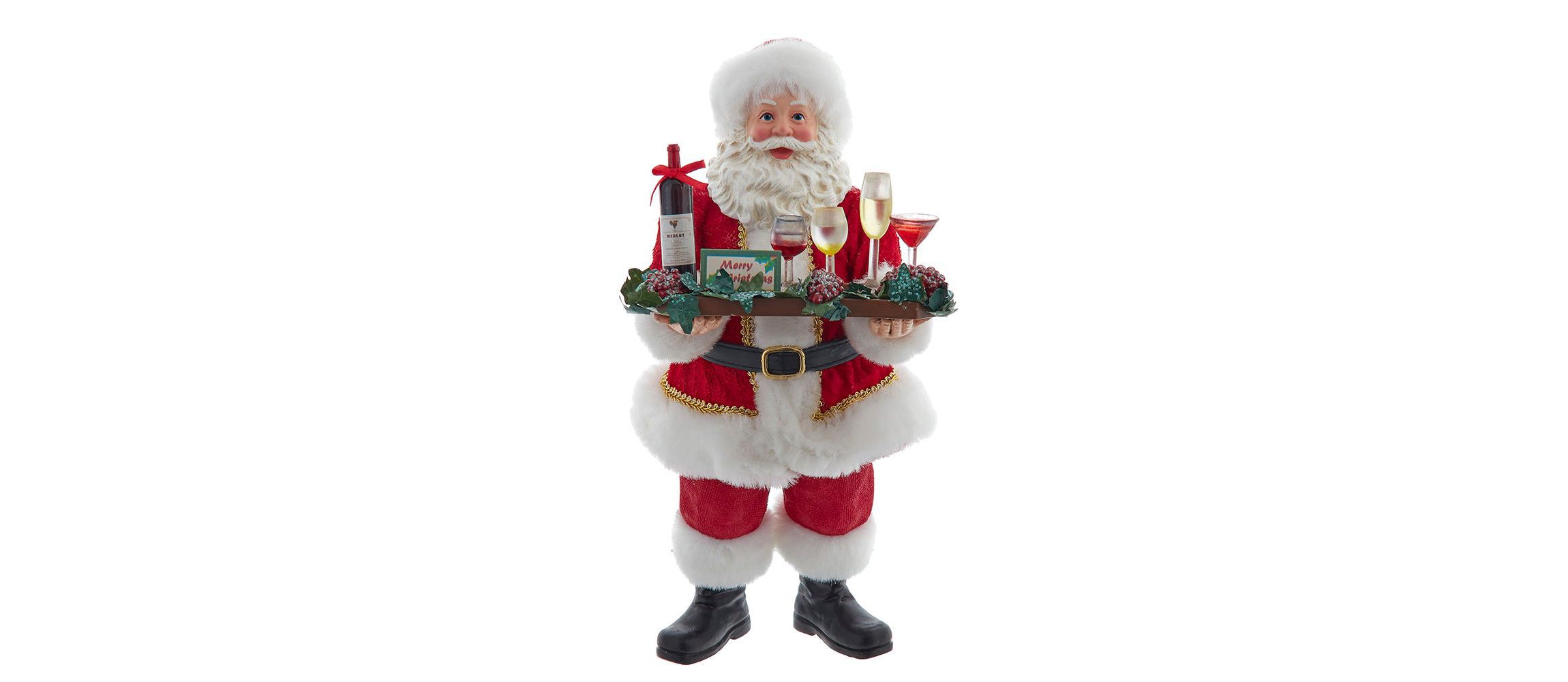 10.5-Inch Fabriché Wine Santa